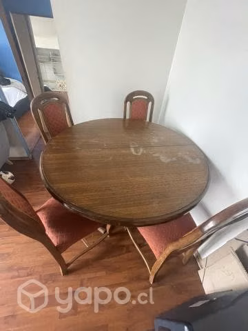 Comedor 4 personas expandible a 6 personas