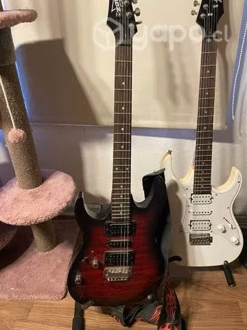 Guitarra Ibáñez de zurdo