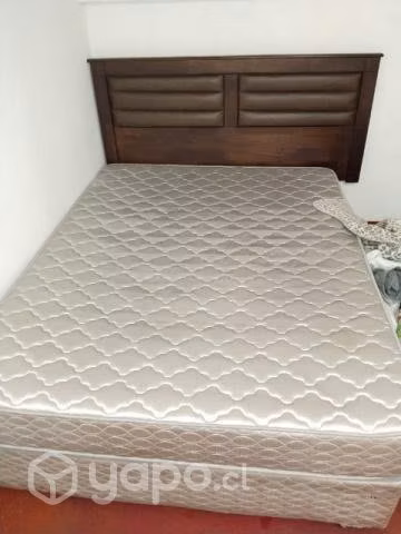 Cama 2 plazas casi nueva precio com belsable