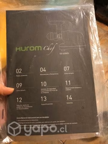 Máquina de exprimido lento Hurom