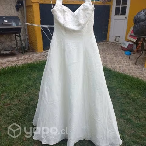 Vestido de novia usado talla S/M