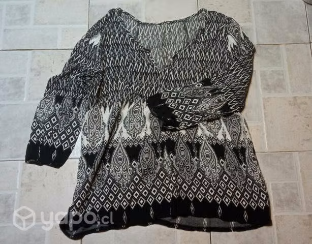 Polera delgada manga 3/4 TL