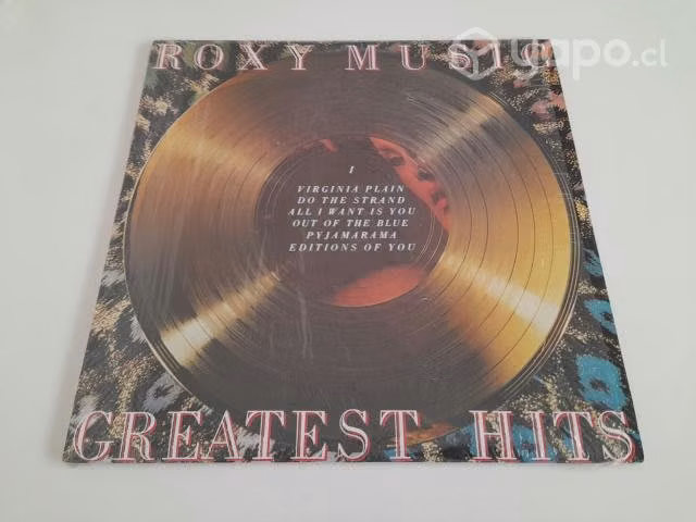 Vinilo Roxy Music "Greatest Hits" Original 1977