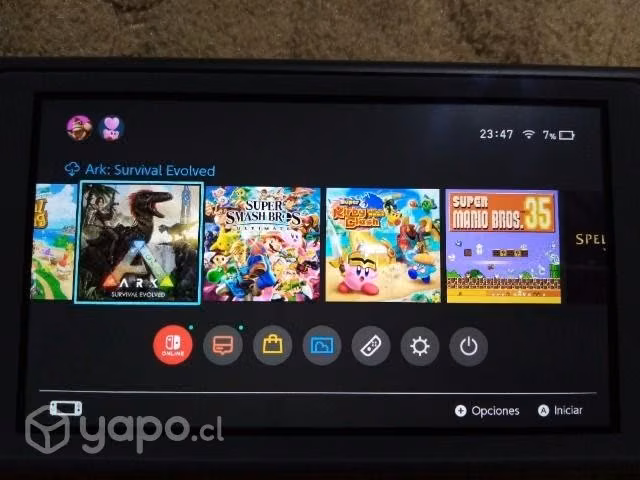 Nintendo switch lite + 7 juegos digitales