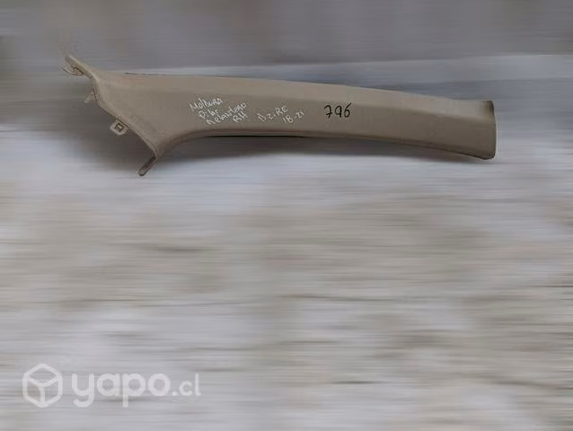 Moldura pilar delantero Rh Suzuki Dzire 2018 2022