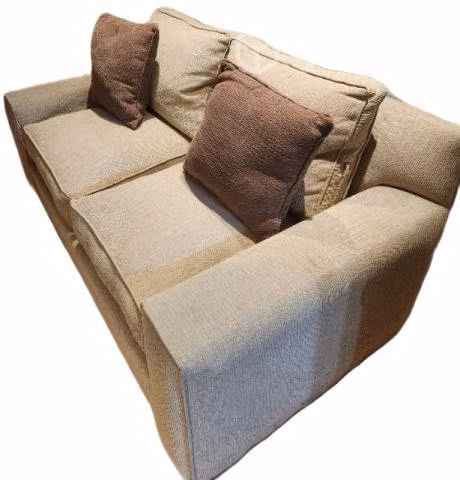 Sofa de 2 cuerpos beige