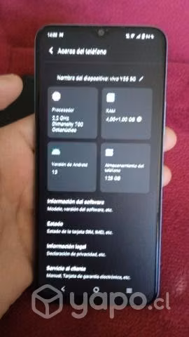 Celular vivo y55 5g