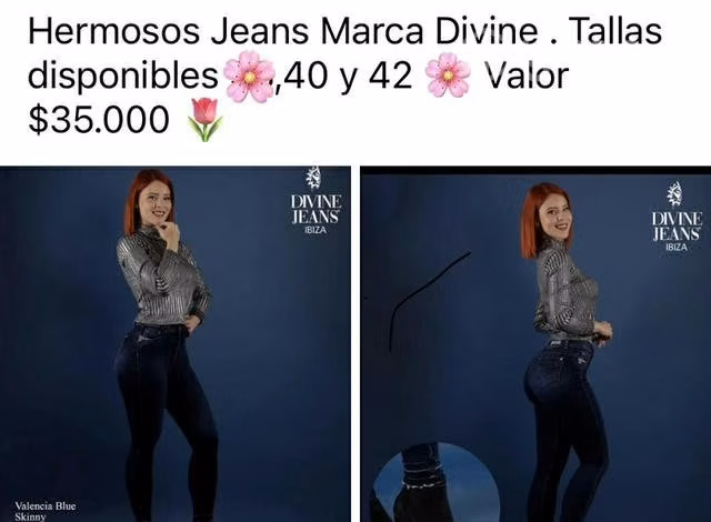 Jeans marca divine disponible