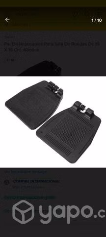 Accesorios de sillas de ruedas