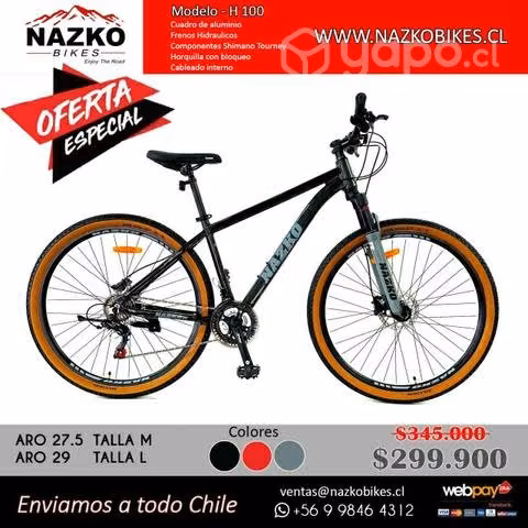 Bicicletas Nazko modelo H 100