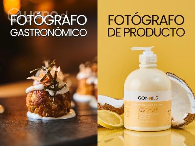 Fotógrafo Gastronómico y Fotógrafo de Productos