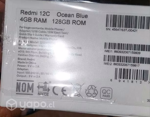 celular redmi 12c - Imagen 2