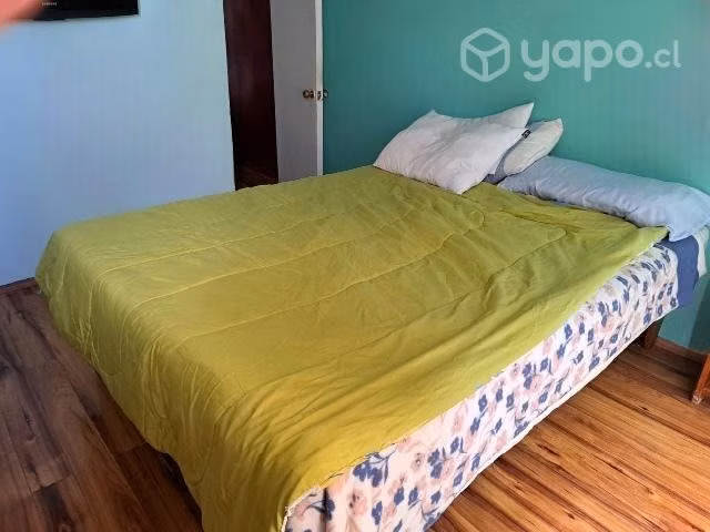 Cama de 2 plazas CIC (BASE Y COLCHÓN)
