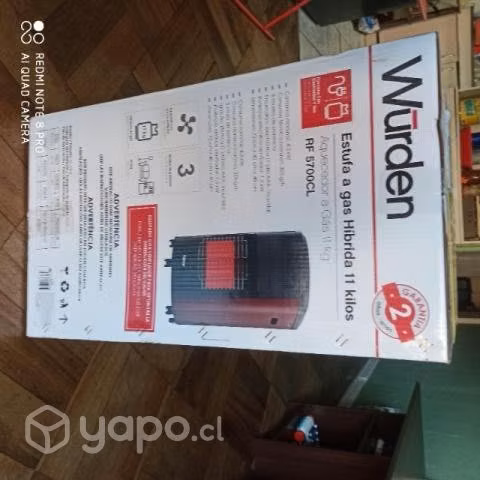 Estufa Wurden RF 5700cl