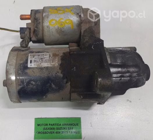 Motor Partida Arranque (SSX069) Suzuki SX4 Crossov