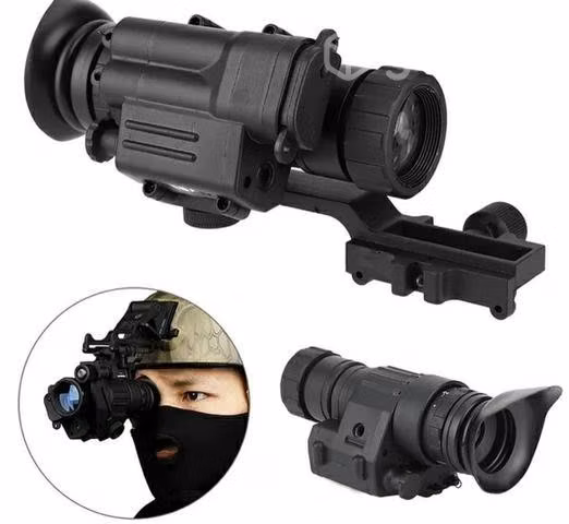 DPVS-14 Visor Nocturno monocular + doble montura