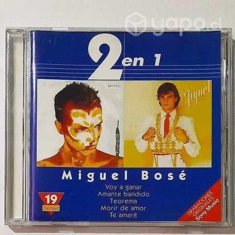 Miguel Bose / 2 En 1