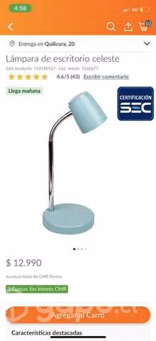 lámpara