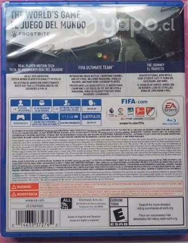 Fifa 18 ps4 edicion estandar usado