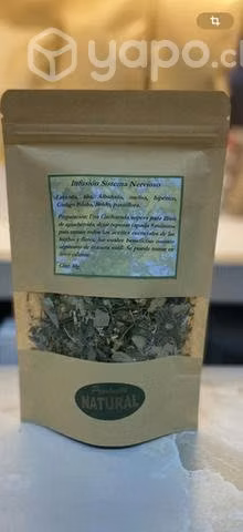 Te a base de hierbas naturales