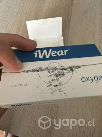 Lentes de contacto -7,50 para cinco meses