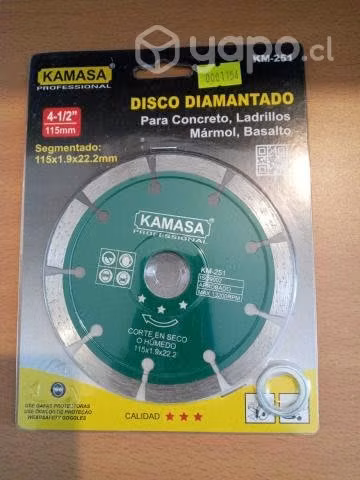 Disco diamantado 4.1/2" kamasa