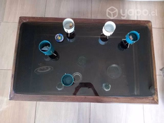 Mesa de centro rustica
