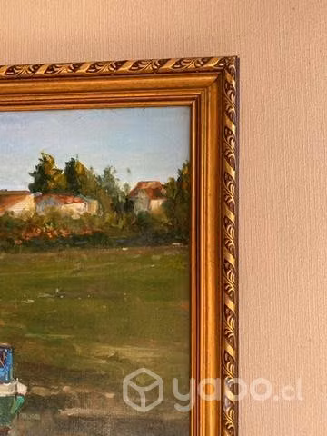 Cuadro al óleo pasaje - Imagen 3