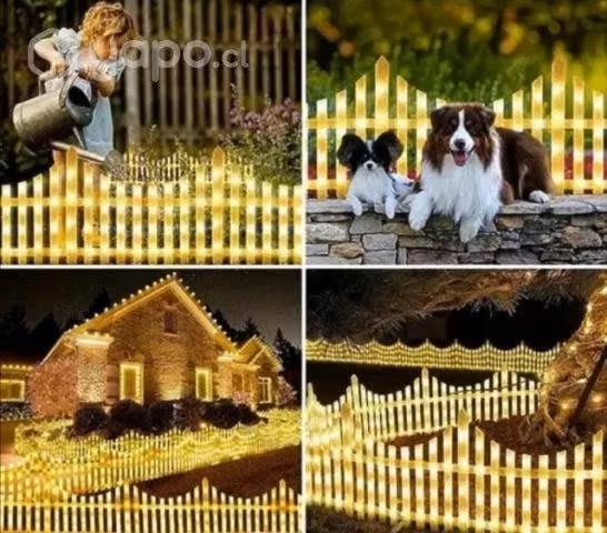 Valla para jardín solar*