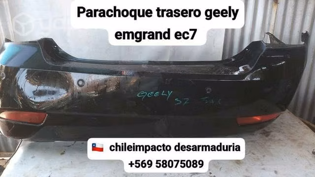 Parachoque trasero geelly emgrand ec7