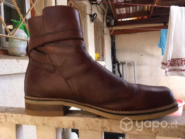 Botines de cuero artesanales sin uso - Imagen 2