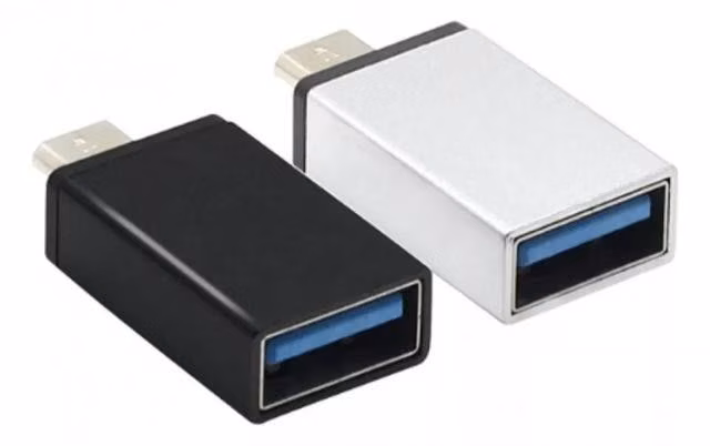 Adaptador Conector Otg Micro A Usb Hembra Usb 2.0