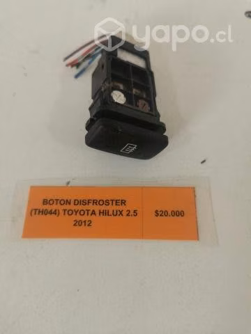 Boton Disfroster (TH044) Toyota Hilux 2.5 2012