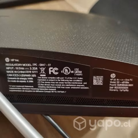 Computador HP All in One 22 - Imagen 2