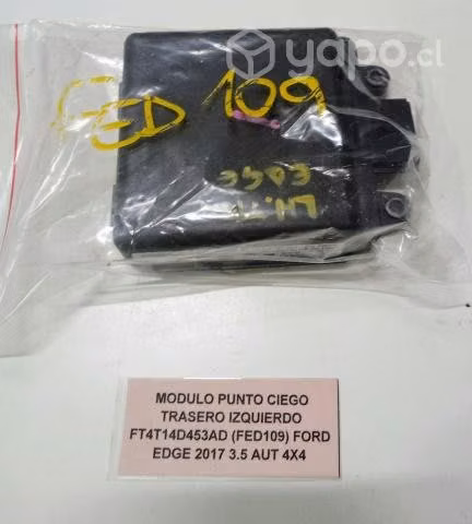 Modulo Punto Ciego Trasero Izquierdo Ford Edge