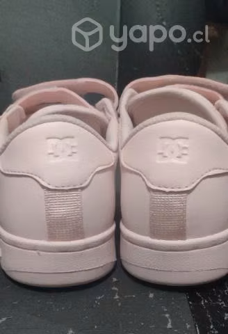 Zapatillas dc shoes rosadas