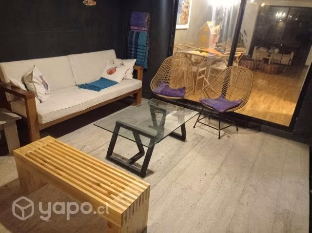 Mesa de centro de vidrio