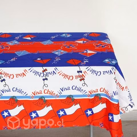 Mantel de tela fiestas patrias dieciochero