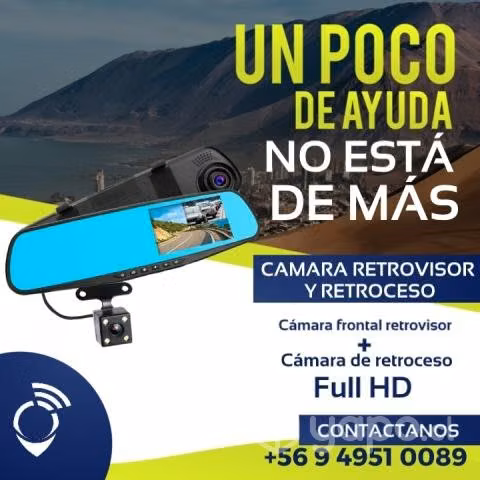Retrovisor con camara