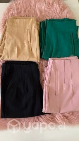 Pantalones con pinzas estilo Zara