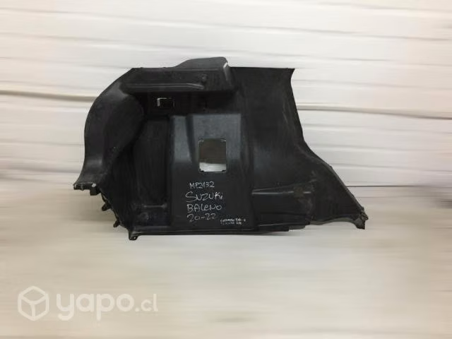 Tapiz de costad trasera lh suzuki baleno 2020-2022