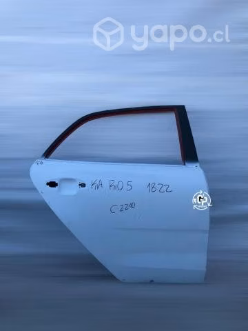 Puerta trasera rh kia rio 