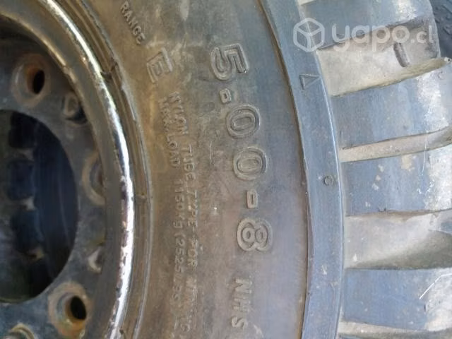 Neumatico 500x8 con llantas
