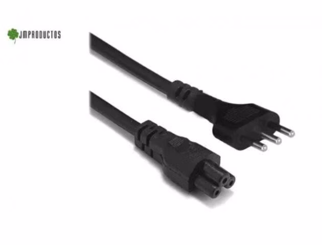 Cable Poder Tipo Trebol Notebook Consolas Radios
