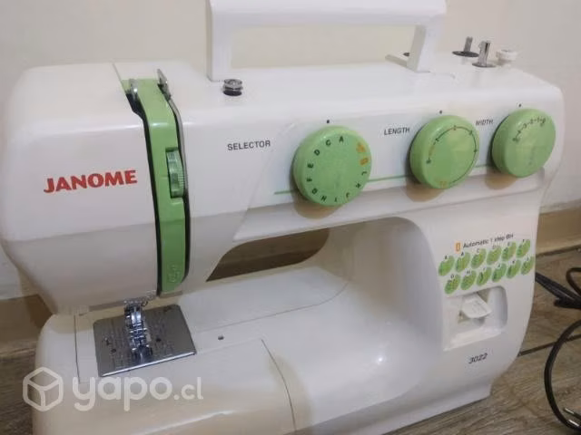 Maquina de coser janome 3022