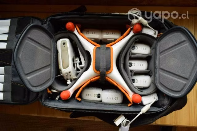 Drone Phantom 4 pro v2 + 7 baterías + accesorios