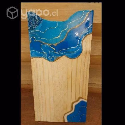 Tablas de picoteo con resina