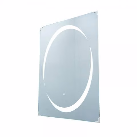 Espejo para baño touch con luz led 60×80