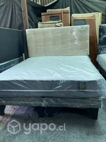 Cama completa de 2 plazas