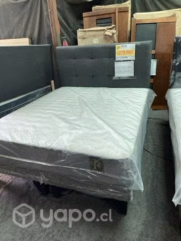 Cama completa de 2 plazas